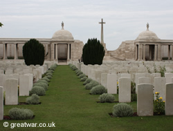 Loos Memorial at Dud Corner Cemetery.