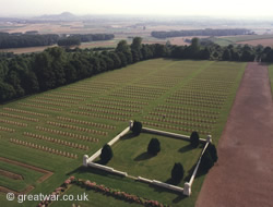 View from the Lantern Tower, looking north-east across the Lens-Lievin plain.