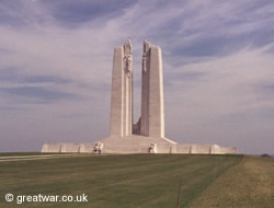 Canadian National Vimy Memorial, Vimy Ridge.