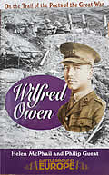 Battleground Europe cover for Wilfred Owen by Helen McPhail and Philip Guest.