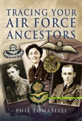 Cover of Tracing Air Force Ancestors book by Phil Tomaselli