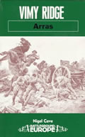 Cover of Vimy Arras by Nigel Cave