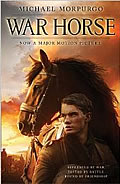 Cover of War Horse book by Michael Morpurgo (film tie-in publication)