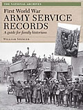 Cover of First World War Army Service Records by William Spencer