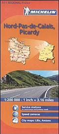 Image of Michelin Map 511