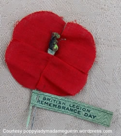 1921 poppy for the Haig Fund