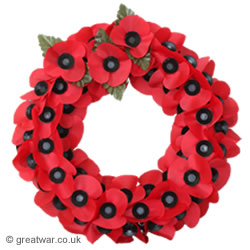 Royal British Legion Remembrance Poppy Wreath