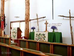 Millenium Chapel at the National Memorial Arboretum.