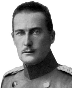 Duke Albrecht von Wurttemberg, commander of the German 4th Army in March 1915.