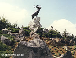 The Caribou memorial, Canadian Newfoundland Park