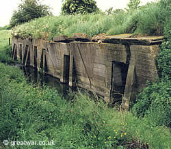 Flooded inaccessible ADS bunker in the 1980s.