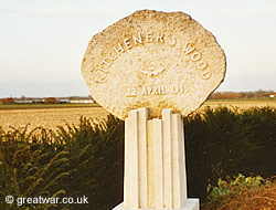 Kitcheners Wood Memorial, Ypres Salient.