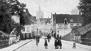 The Menin Gate before First World War.