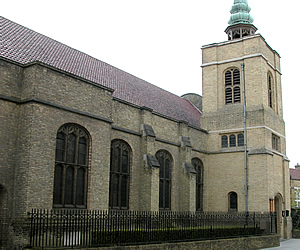 Front door of St George's Church