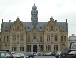 O L Vrouwgasthuis, Grote Markt, Ypres/Ieper.